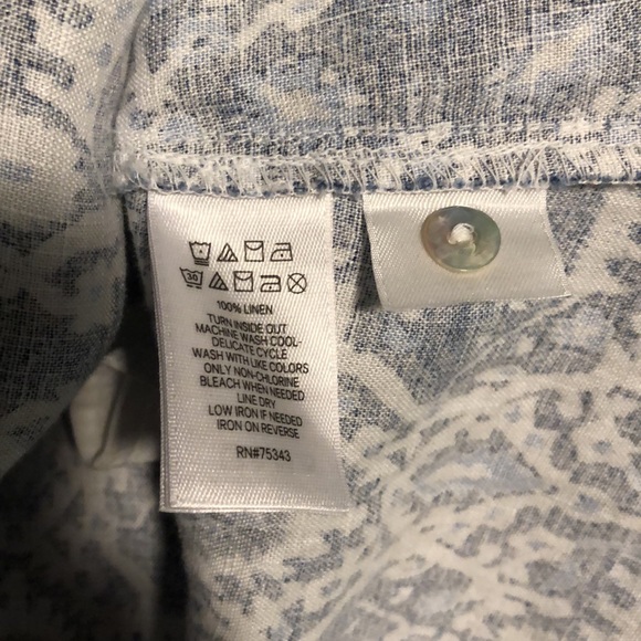 Rachel Zoe linen dress/tunic. Size 2X - Picture 5 of 6